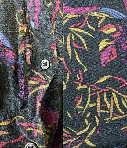 シュプリーム 訳あり 長袖シャツ Birds Of Paradise Rayon Shirt 16AW メンズ SIZE M Supreme