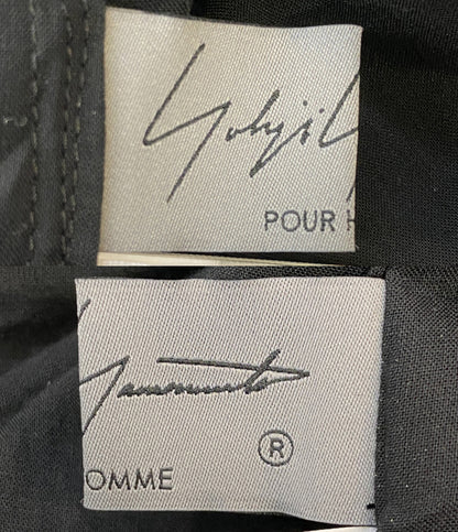 ヨウジヤマモトプールオム 長袖シャツ 80 MODAL LOAN STAND COLLAR LONG BLOUSE 25SS HP-B23-233-1 メンズ SIZE 1 YOHJI YAMAMOTO POUR HOMME