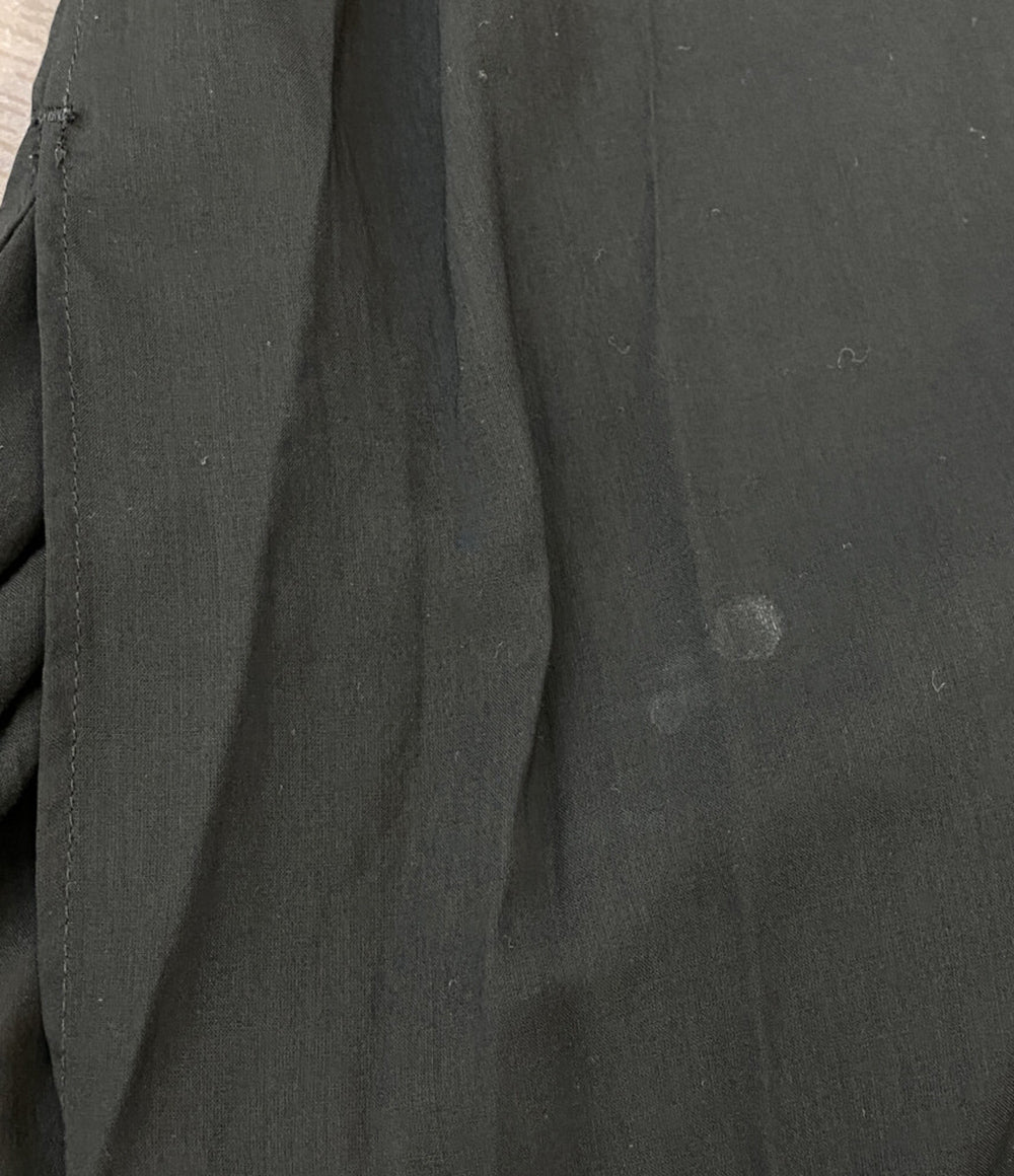 ヨウジヤマモトプールオム 長袖シャツ 80 MODAL LOAN STAND COLLAR LONG BLOUSE 25SS HP-B23-233-1 メンズ SIZE 1 YOHJI YAMAMOTO POUR HOMME