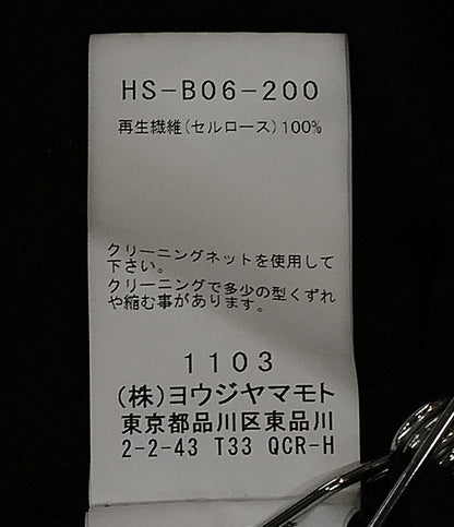 YOHJI YAMAMOTO POUR HOMME 長袖シャツ CM CELLULOSE LAWN Z-STANDARD BIG WPK B 24SS HS-B06-200 メンズ SIZE 2 ヨウジヤマモトプールオム