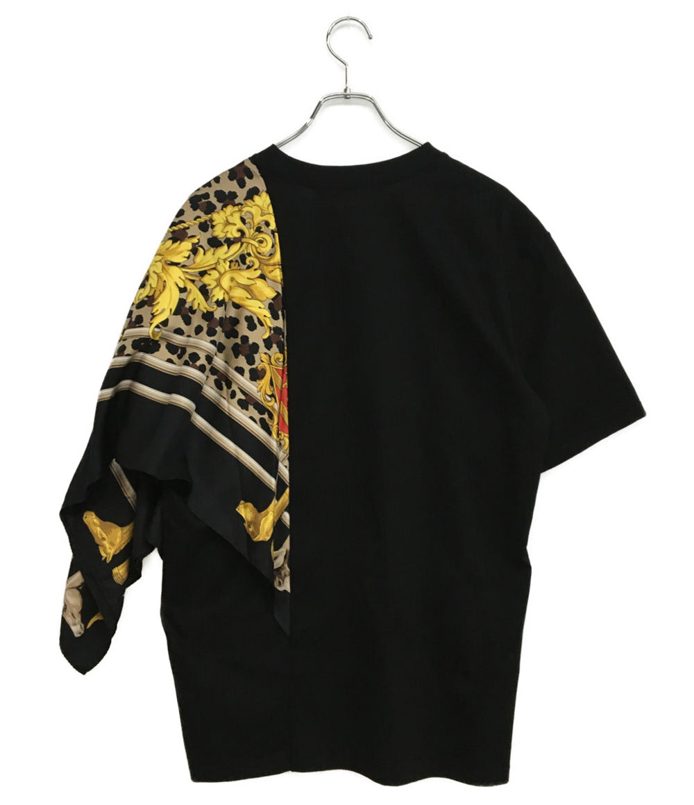 JUNYA WATANABE MAN ジュンヤワタナベマン 半袖Ｔシャツ シルクスカーフtシャツ 25SS WO-T002 メンズ SIZE L