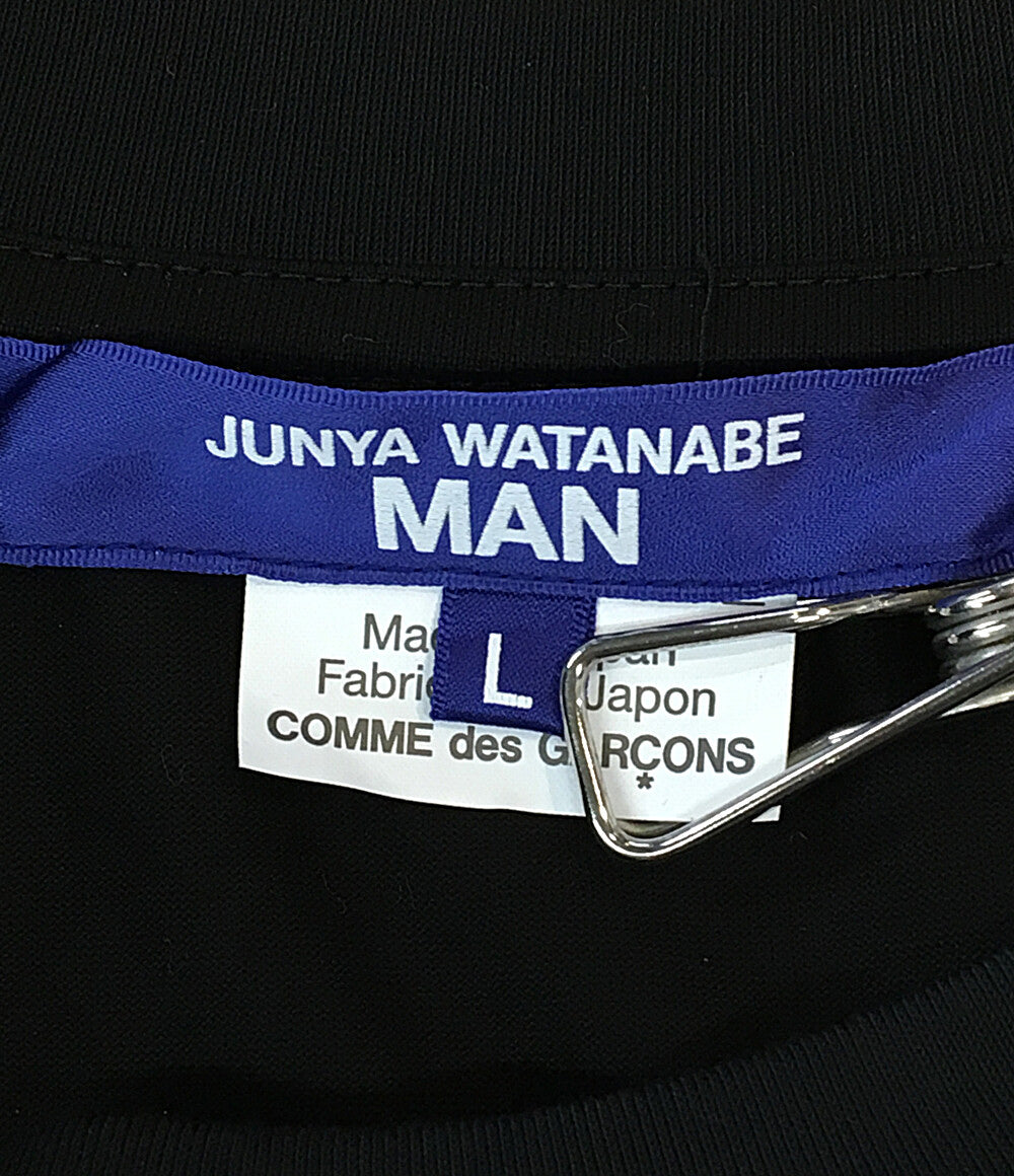 JUNYA WATANABE MAN ジュンヤワタナベマン 半袖Ｔシャツ シルクスカーフtシャツ 25SS WO-T002 メンズ SIZE L
