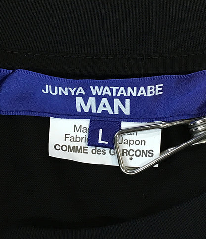 JUNYA WATANABE MAN ジュンヤワタナベマン 半袖Ｔシャツ シルクスカーフtシャツ 25SS WO-T002 メンズ SIZE L