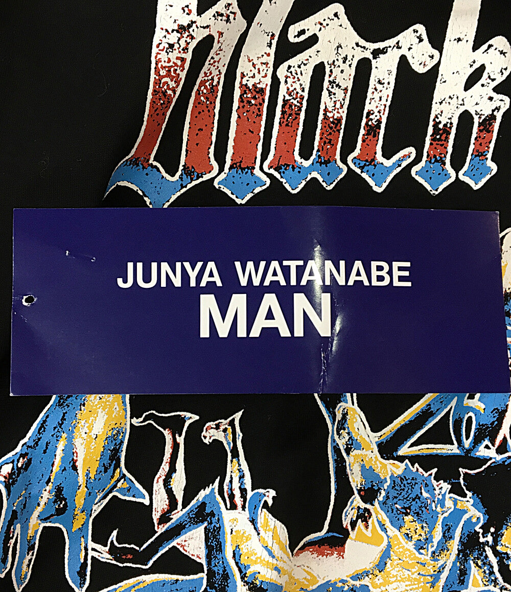 JUNYA WATANABE MAN ジュンヤワタナベマン 半袖Ｔシャツ シルクスカーフtシャツ 25SS WO-T002 メンズ SIZE L