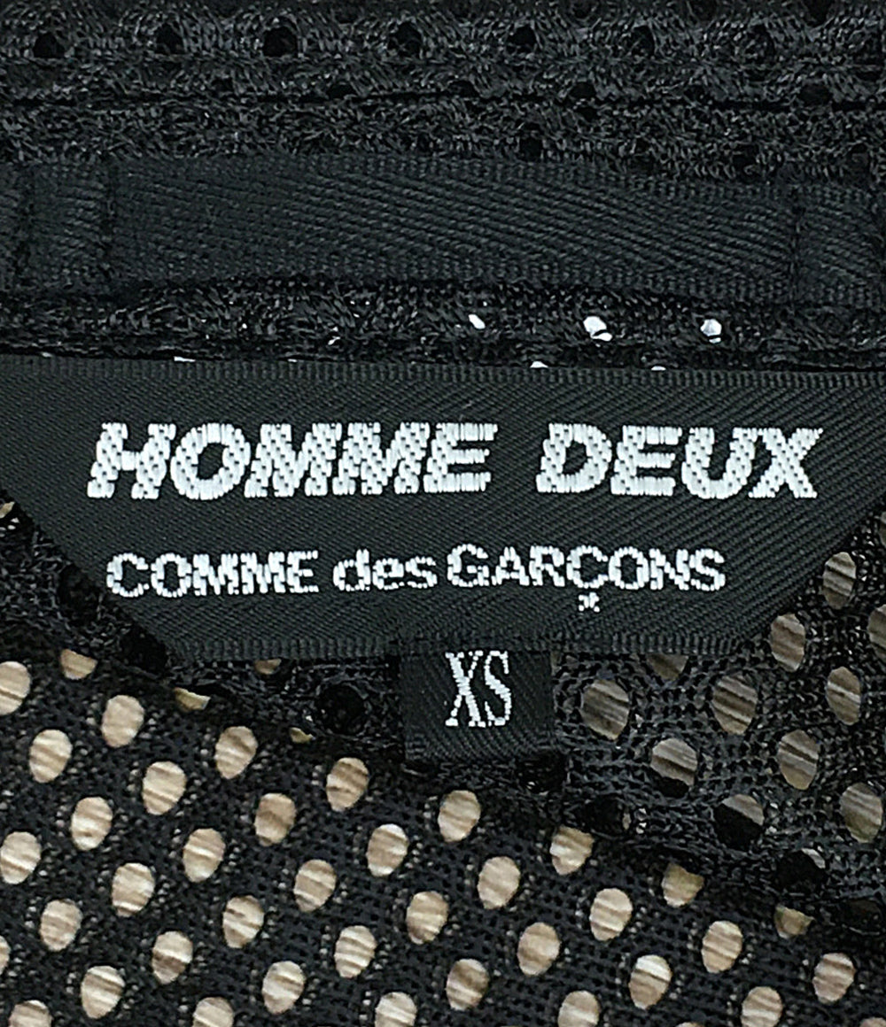COMME des GARCONS HOMME DEUX ドゥ 半袖シャツ 3BジャケットDO 25SS DO-J048 メンズ SIZE XS コムデギャルソンオム