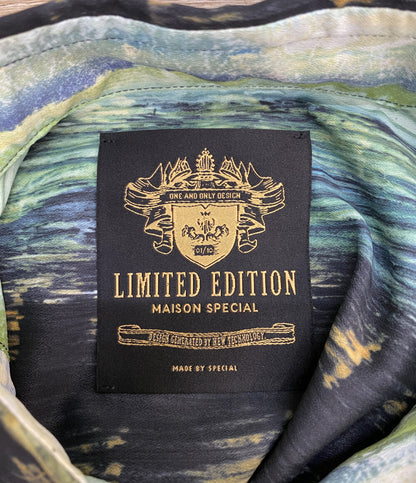 美品 MAISON SPECIAL LIMITED EDITION メゾンスペシャル リミテッドエディション 半袖シャツ 11251311217 メンズ SIZE 1