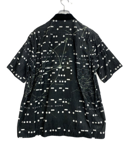 sacai インターステラー コラボ ジオメトリックパターンシャツ 23AW 23-03132M メンズ SIZE 1 サカイ