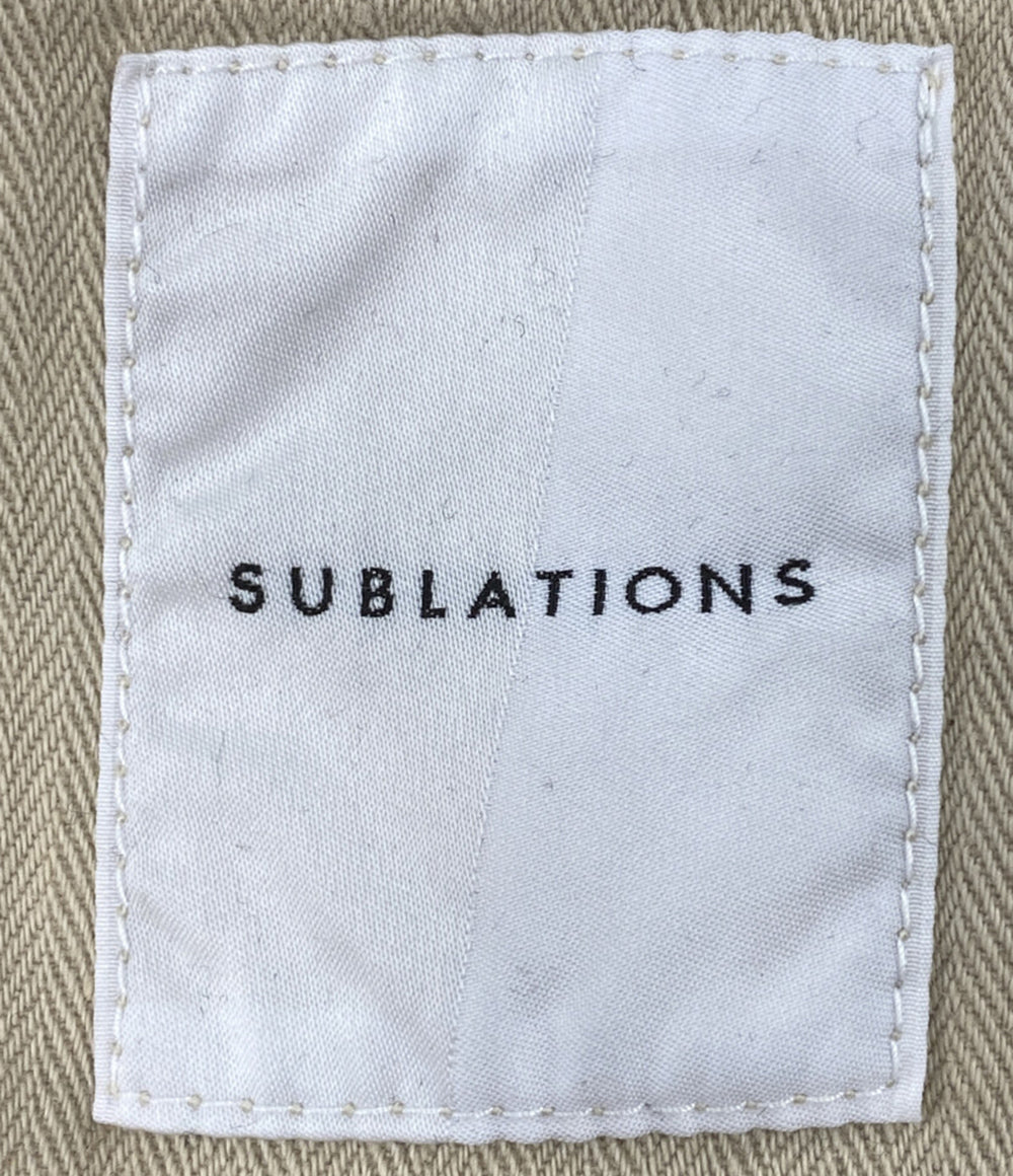 SUBLATION サブレーション バギーパンツ ワイドシームデニム 25SS S131429 メンズ SIZE 2