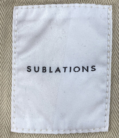 SUBLATION サブレーション バギーパンツ ワイドシームデニム 25SS S131429 メンズ SIZE 2