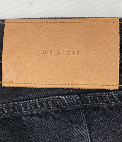 SUBLATION サブレーション バギーパンツ ワイドシームデニム 25SS S131429 メンズ SIZE 2