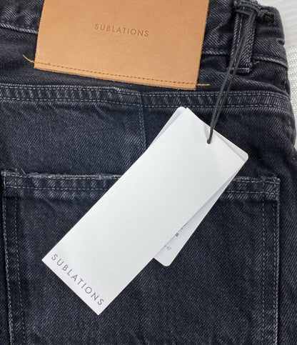 SUBLATION サブレーション バギーパンツ ワイドシームデニム 25SS S131429 メンズ SIZE 2