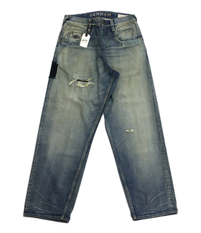 デンハム 美品 デニムパンツ リペア加工 01-25-02-11-355 メンズ SIZE S DENHAM