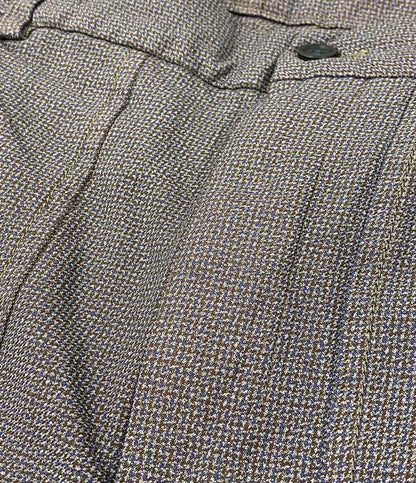 美品 COMME des GARCONS HOMME DEUX コムデギャルソン オムドゥ ポリエステルチェックイージーパンツ 25SS DO-P030 メンズ SIZE M