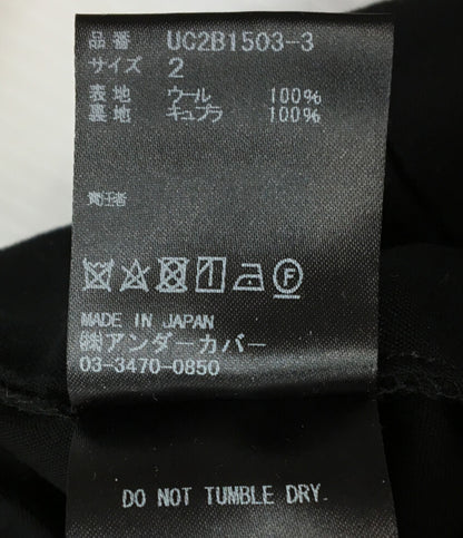 美品 UNDERCOVER パンツ ハイウエストスラックス 22AW UC2B1503-3 レディース SIZE 2 アンダーカバー