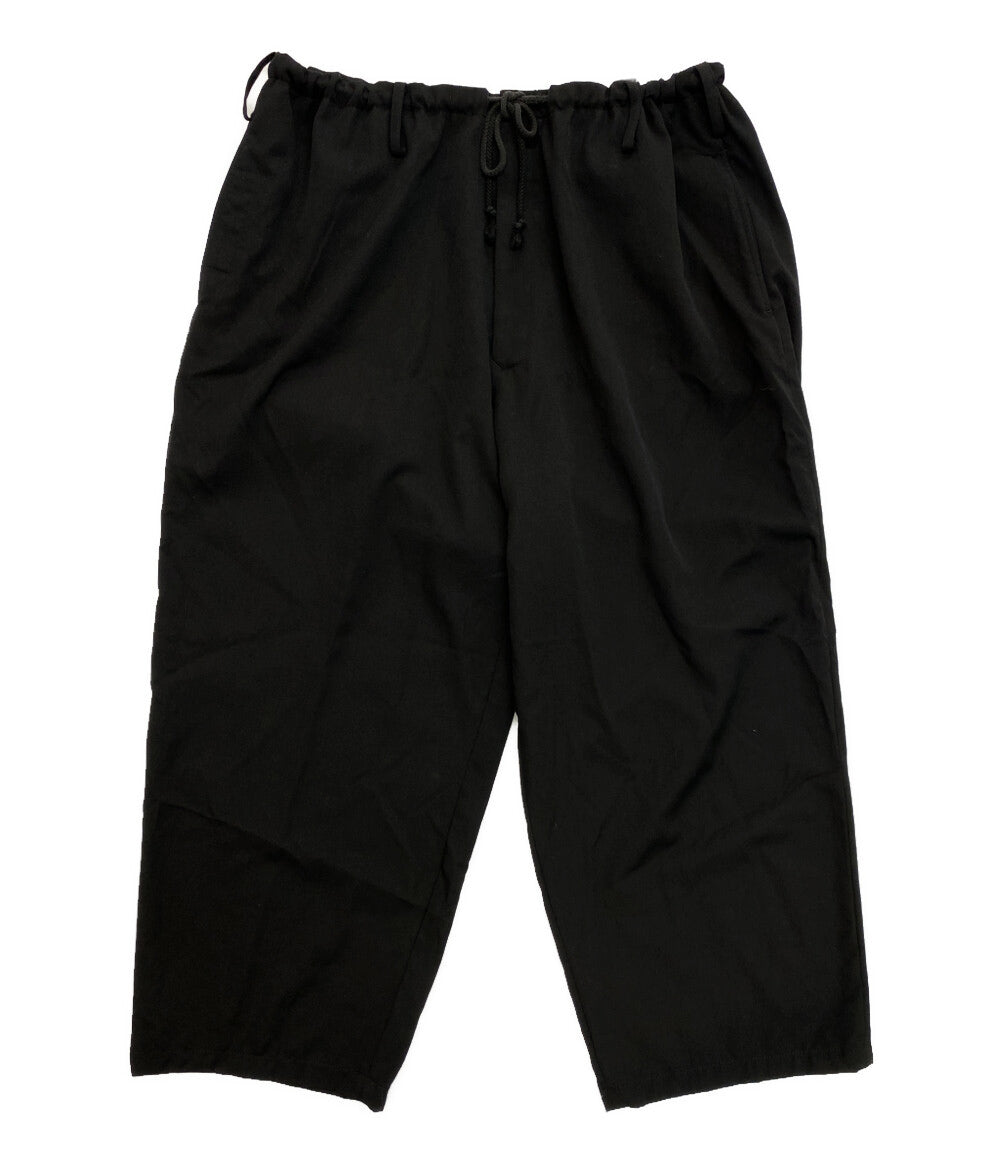YOHJI YAMAMOTO POUR HOMME ウールギャバジン紐パンツ 24SS HS-P08-100 メンズ SIZE 1 ヨウジヤマモトプールオム