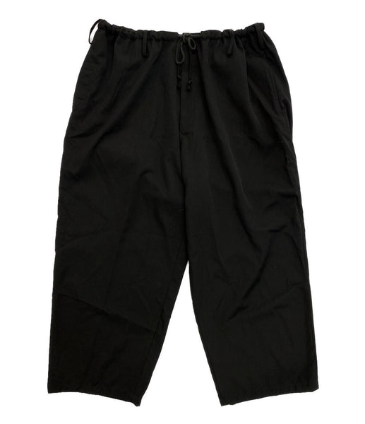 YOHJI YAMAMOTO POUR HOMME ウールギャバジン紐パンツ 24SS HS-P08-100