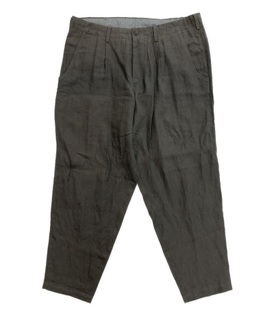 Y's for men パンツ 120% LINO LINEN BACK SIDE ZIPPER PANTS 25SS MP-P51-303 メンズ SIZE 2 ワイズ フォー メン