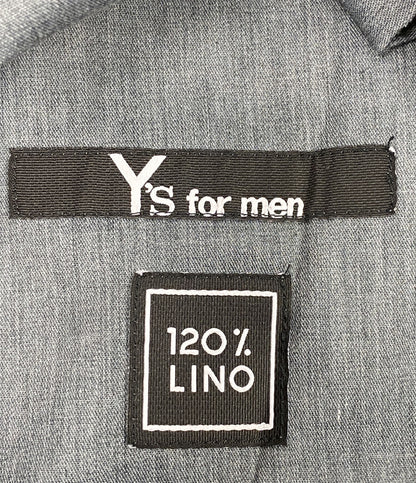 Y's for men パンツ 120% LINO LINEN BACK SIDE ZIPPER PANTS 25SS MP-P51-303 メンズ SIZE 2 ワイズ フォー メン