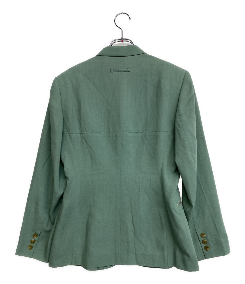 JEAN PAUL GAULTIER FEMME ジャンポールゴルチエフェム 内ドット柄ファスナーデザインステッチジャケット 90-00S レディース SIZE 40