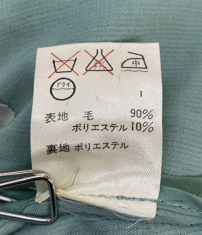 JEAN PAUL GAULTIER FEMME ジャンポールゴルチエフェム 内ドット柄ファスナーデザインステッチジャケット 90-00S レディース SIZE 40