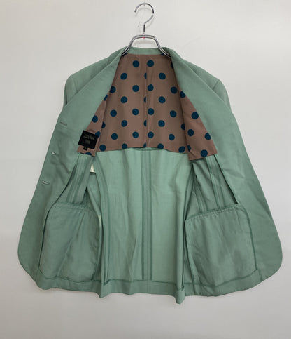 JEAN PAUL GAULTIER FEMME ジャンポールゴルチエフェム 内ドット柄ファスナーデザインステッチジャケット 90-00S レディース SIZE 40