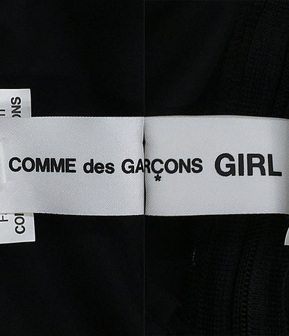 コムデギャルソン ガール ノースリーブフリルデザインワンピース 21SS NG-O002 レディース SIZE L COMME des GARCONS GIRL