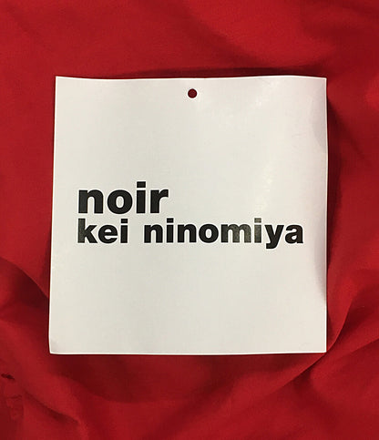 noir kei ninomiya パフスリーブワンピース レッド 25SS 3O-O009 レディース SIZE M ノワールケイニノミヤ