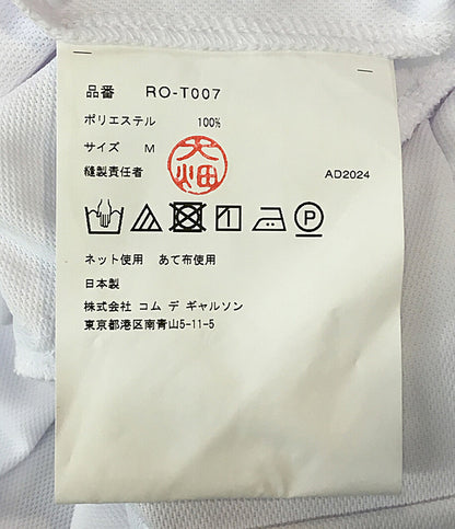 コムデギャルソン コムデギャルソン 美品 ポリエステルフリルLSカットソー 25SS RO-T007 レディース SIZE M COMME des GARCONS COMME des GARCONS