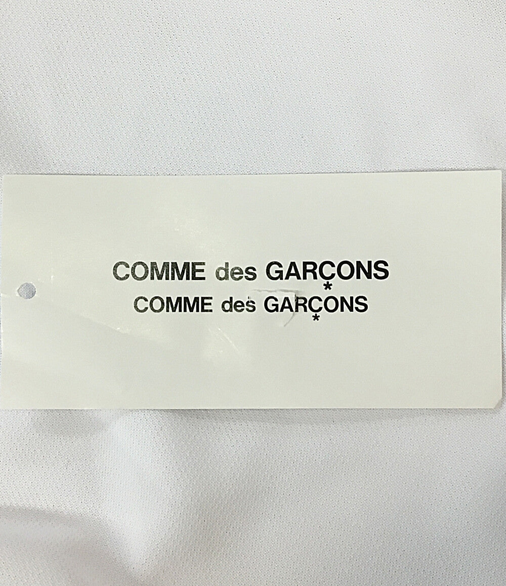 コムデギャルソン コムデギャルソン 美品 ポリエステルフリルLSカットソー 25SS RO-T007 レディース SIZE M COMME des GARCONS COMME des GARCONS