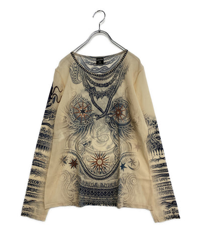 ジャンポールゴルチエフェム カットソー タトゥーパワーネット THJB-KM2-2043 レディース SIZE 44 Jean Paul GAULTIER FEMME