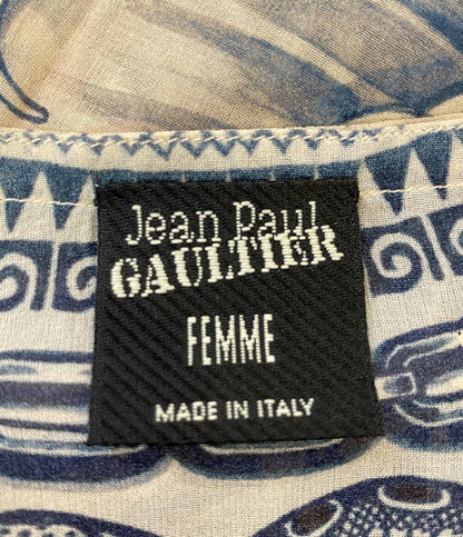 Jean Paul GAULTIER FEMME ジャンポールゴルチエフェム カットソー タトゥーパワーネット THJB-KM2-2043 レディース SIZE 44