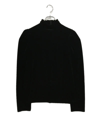ノワールケイニノミヤ 美品 ベロアパワーショルダーカットソー 22AW 3J-T013 レディース SIZE M noir kei ninomiya