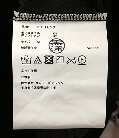 美品 noir kei ninomiya ベロアパワーショルダーカットソー 22AW 3J-T013 レディース SIZE M ノワールケイニノミヤ