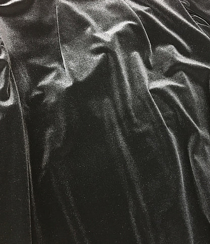 美品 noir kei ninomiya ベロアパワーショルダーカットソー 22AW 3J-T013 レディース SIZE M ノワールケイニノミヤ