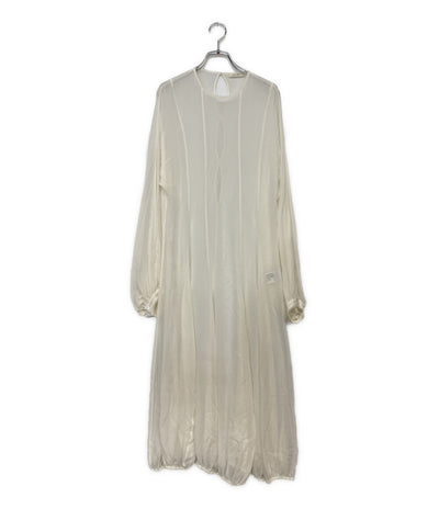 DES PRES ブザムシャツ長袖ワンピース ドビークロス 24SS 22-06-41-06003 レディース SIZE F デプレ