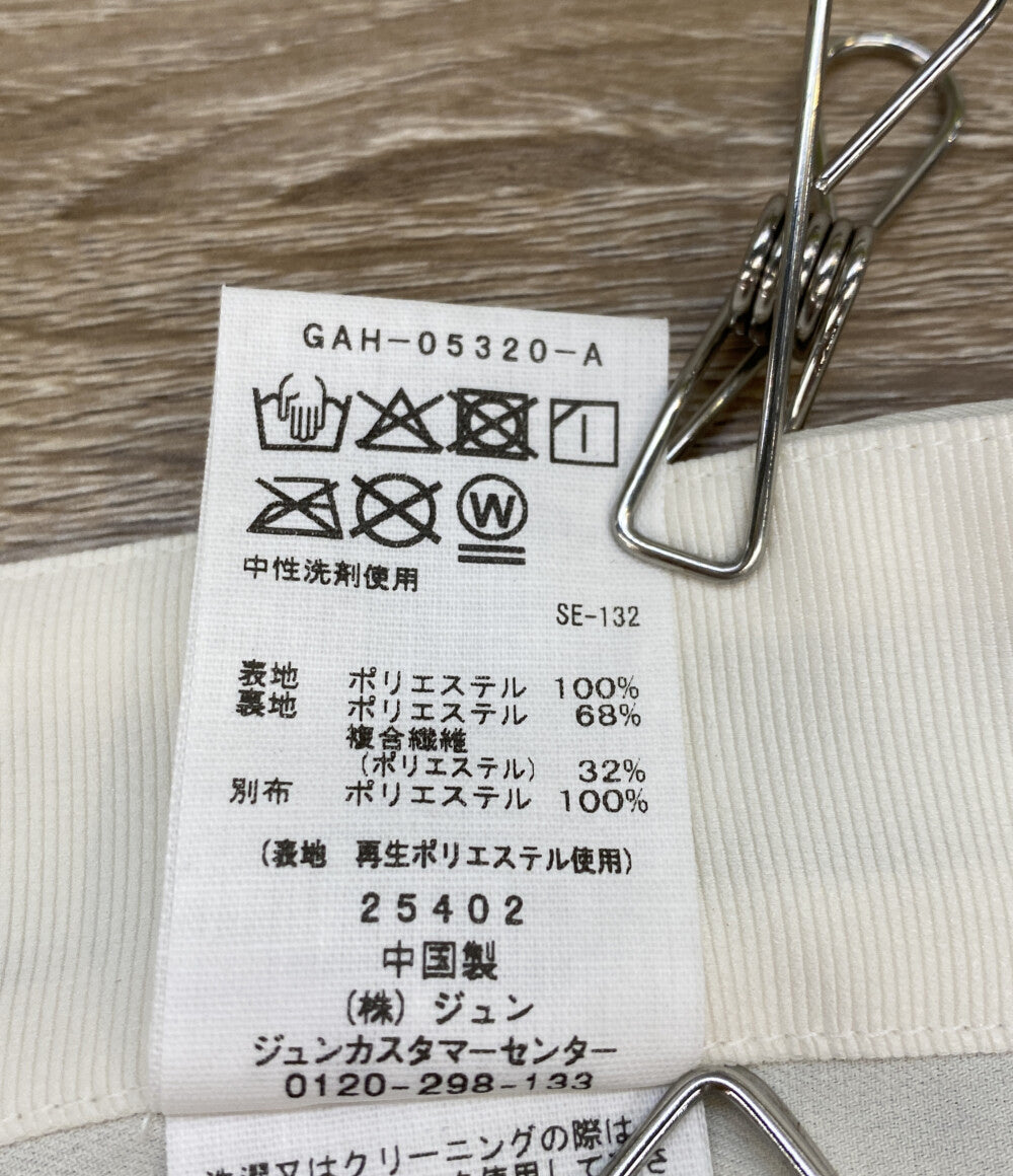 美品 ADAM ET ROPE FEMME アダム エ ロペ ノースリーブシャツ フリンジプリント 25ss レディース SIZE F