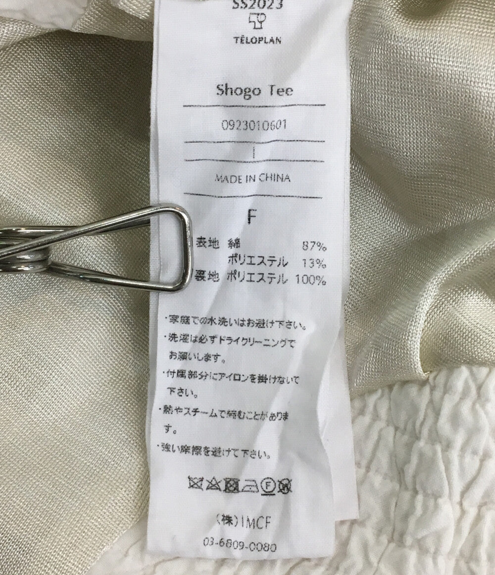 TELOPLAN テーロプラン 半袖カットソー SHOGO TEE 23ss レディース SIZE F
