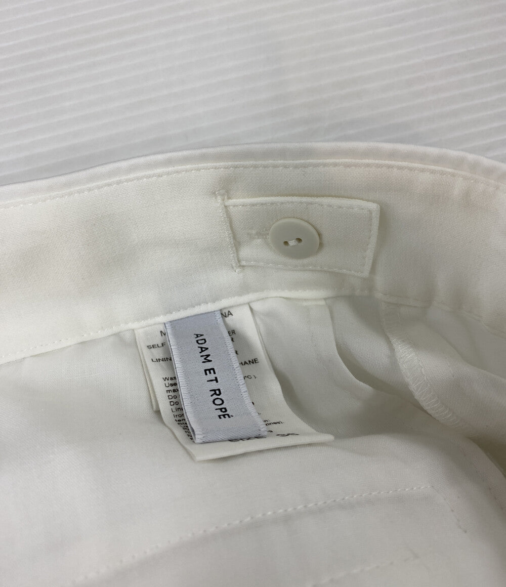 美品 ADAM ET ROPE FEMME アダム エ ロペ シアーワークパンツ レディース SIZE 36