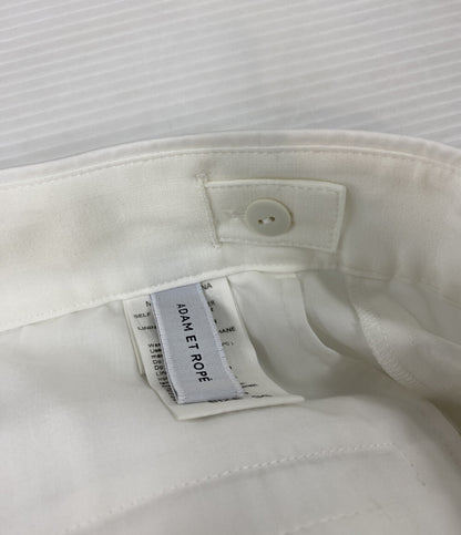 美品 ADAM ET ROPE FEMME アダム エ ロペ シアーワークパンツ レディース SIZE 36