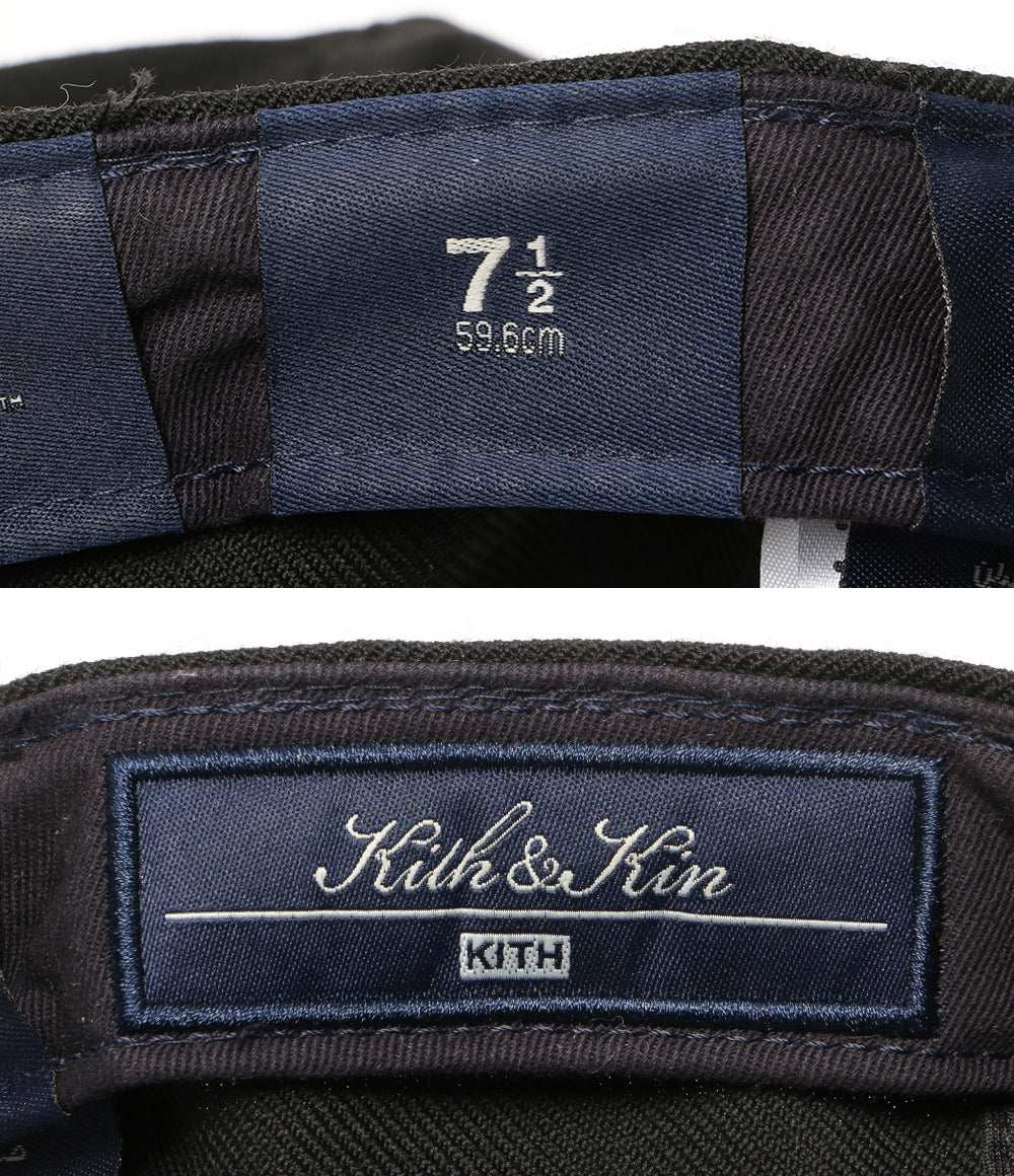 美品 キス ニューエラ キャップ YANKEES BACK BOX LOGO CAP メンズ SIZE 59.6cm KITH × NEW ERA
