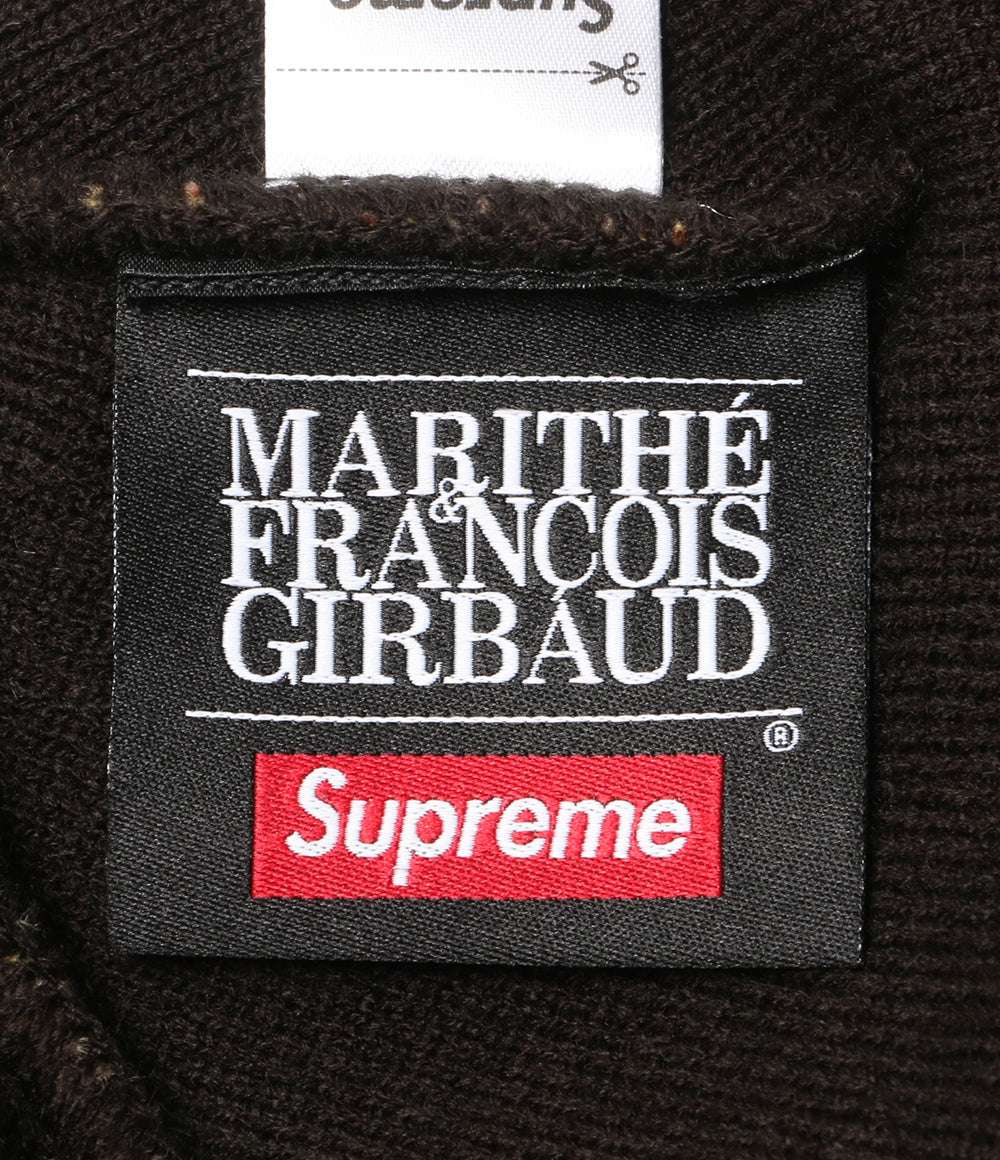シュプリーム 美品 ニット帽 Marithe Francois Beanie Camo メンズ Supreme