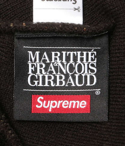 シュプリーム 美品 ニット帽 Marithe Francois Beanie Camo メンズ Supreme