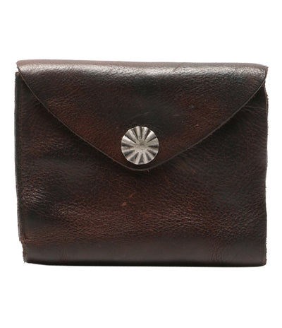 ダブルアールエル ラルフローレン 二つ折り財布 ヴィンテージ加工 コンチョウォレット メンズ RRL RALPH LAUREN