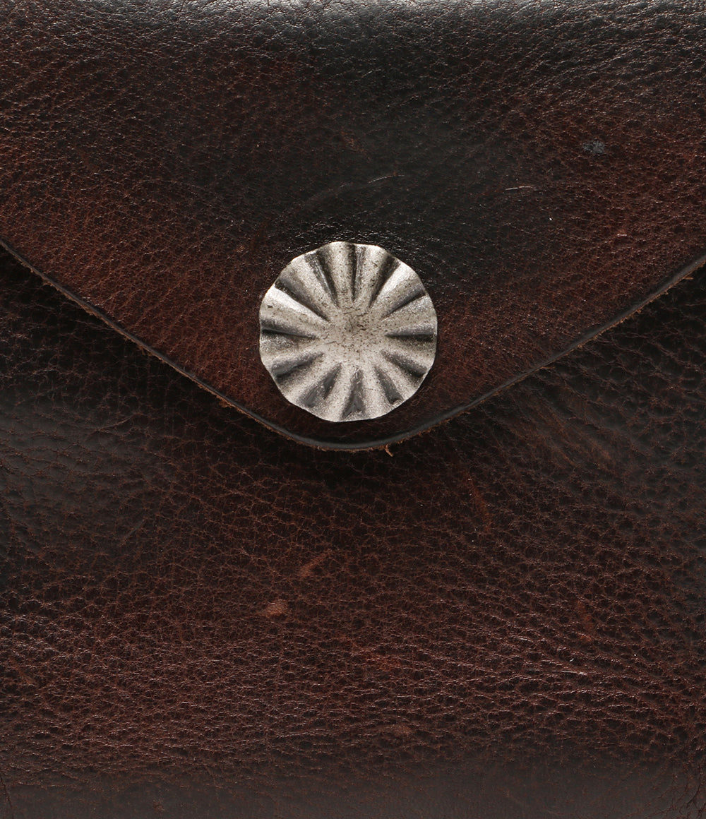 RRL RALPH LAUREN ラルフローレン 二つ折り財布 ヴィンテージ加工 コンチョウォレット メンズ ダブルアールエル