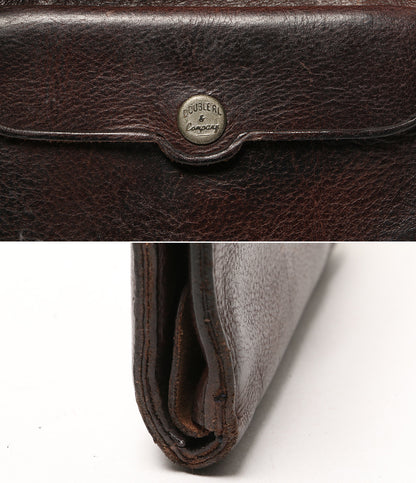 RRL RALPH LAUREN ラルフローレン 二つ折り財布 ヴィンテージ加工 コンチョウォレット メンズ ダブルアールエル