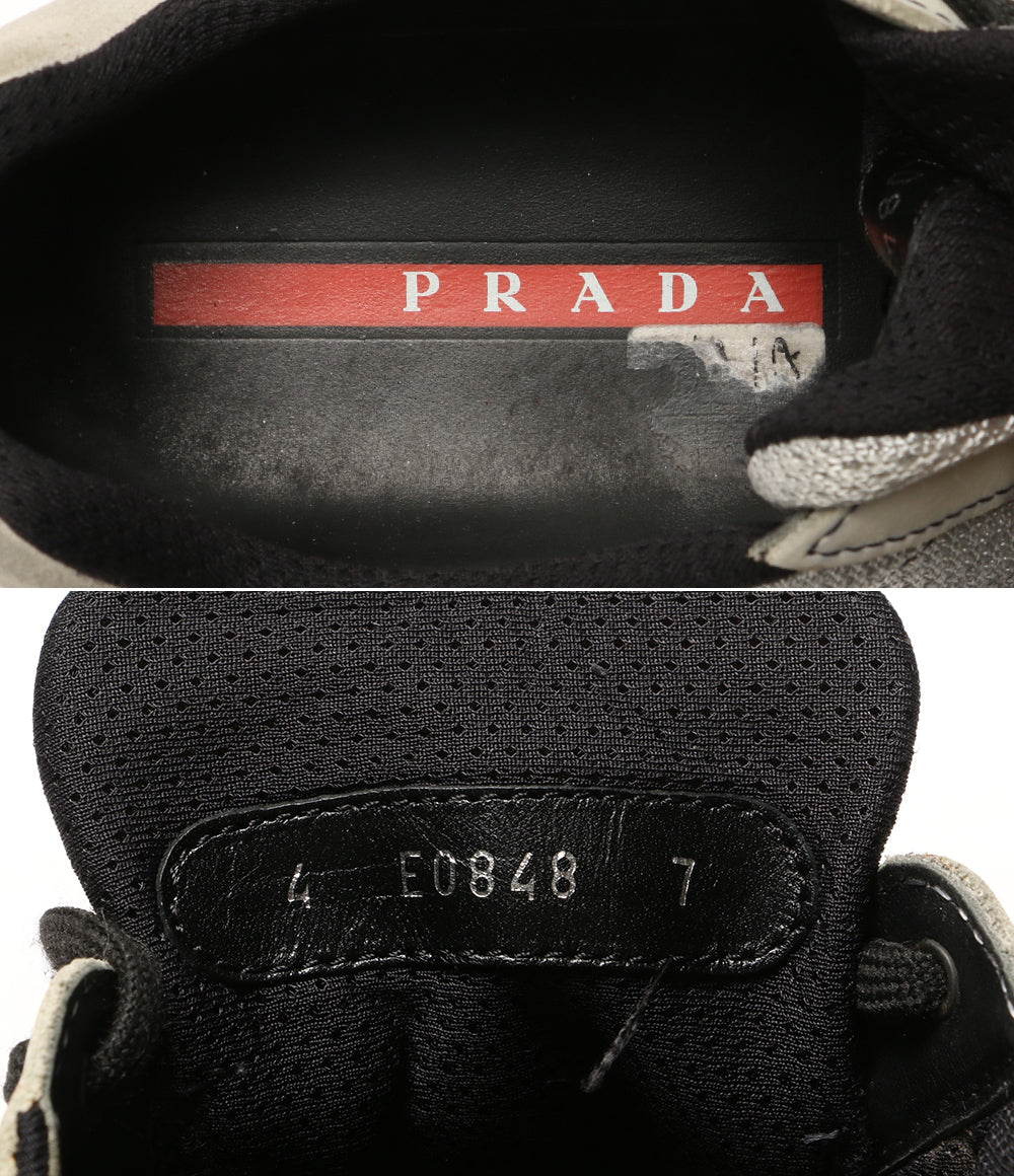 PRADA SPORTS ベルテッドスクエアスニーカー E0848 メンズ SIZE 7 プラダスポーツ