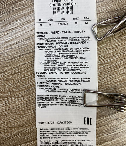 EMPORIO ARMANI ロゴダウンジャケット レディース SIZE M エンポリオアルマーニ