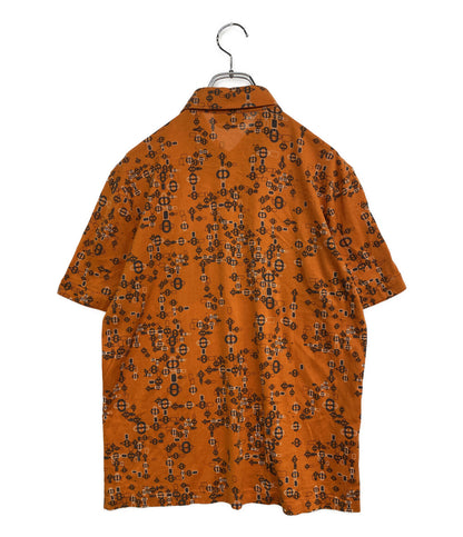 エルメス シェーヌダンクル柄ポロシャツ メンズ SIZE M HERMES