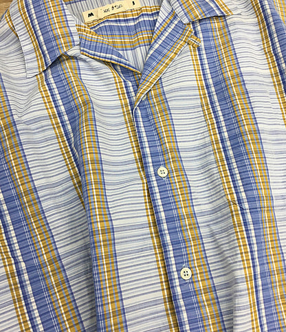 MARNI ストライプオープンカラー半袖シャツ 19AW CUMU0054A0 レディース SIZE 52 マルニ