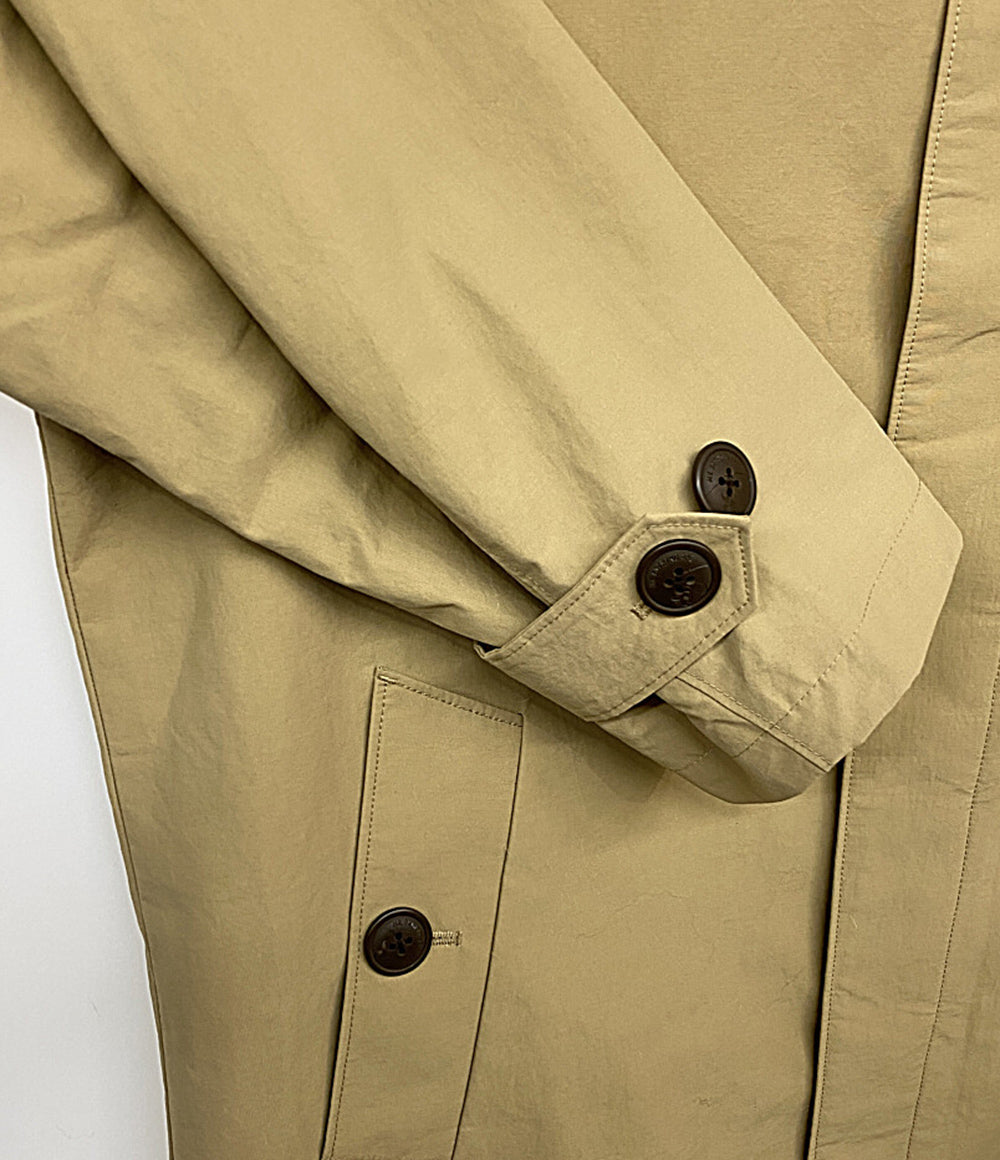 アベイシングエイプ 裏地チェックステンカラーコート メンズ SIZE XL A BATHING APE